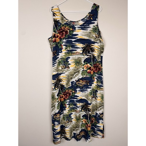 Maxi abito hawaiano - , originale